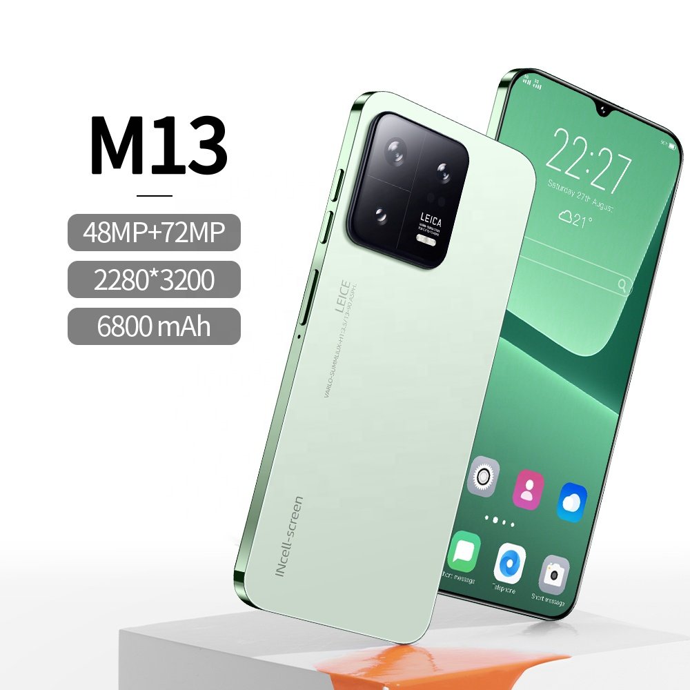 Hot Selling M13 Pro 12Gb+512Gb New Original Unlocked Game Cellphones 3G 4G 5G Mobiles Phones With 12 GB Ram Telephone Smartphone